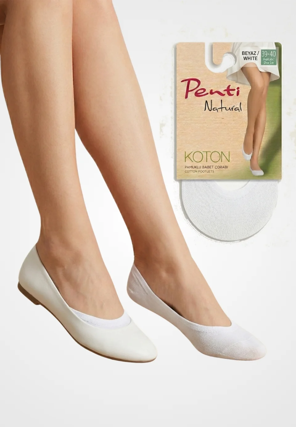 Tălpici Penti Koton Suba Alb