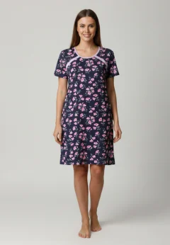 Cămașă pentru alăptat, 100% bumbac