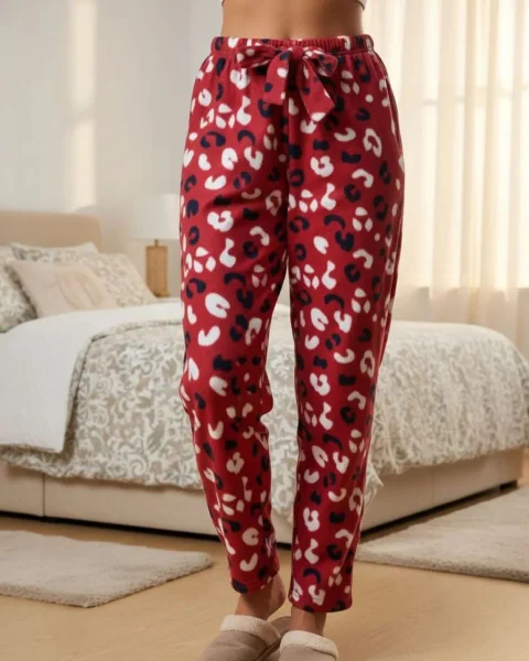 Pantaloni Dama Polar, Rosie, Model Abstract