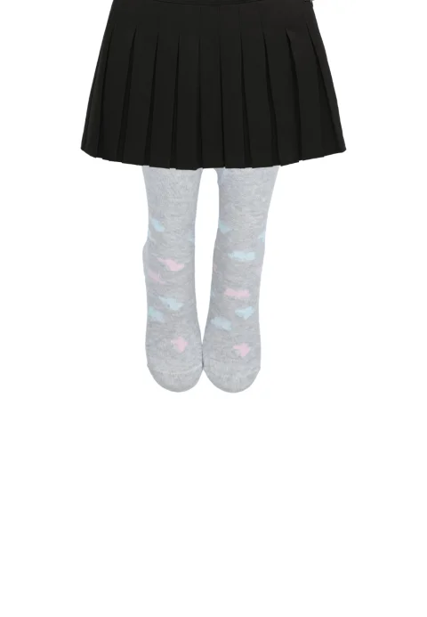 Dres pentru copii gri cu fluturaș