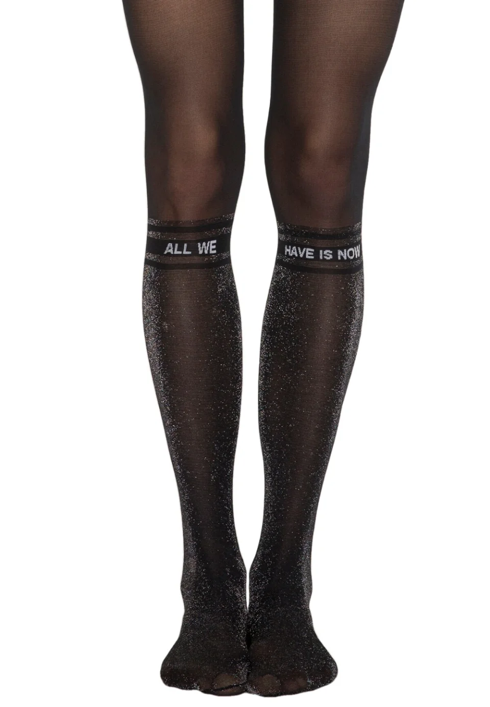 Dres Penti Lovely ,,On Time'' 50 DEN -cu Imprimeu „All We Have Is Now”